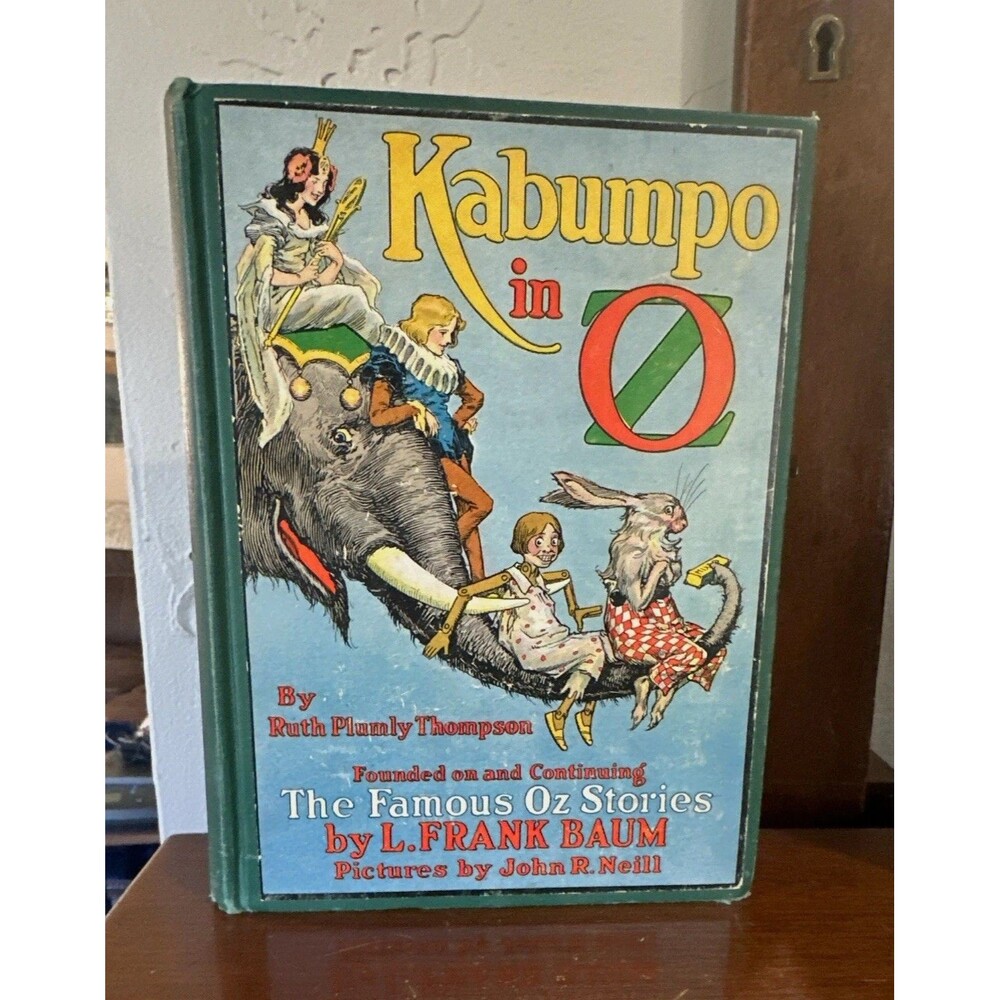 VTG Kabumpo in Oz Hardcover Book Reilly & Lee John R Neill Black & White Illus